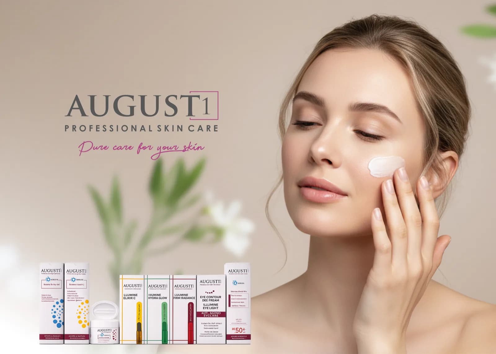 August1 Skincare — Web & Özel Yazılım kapsamında üretilen görsel 2