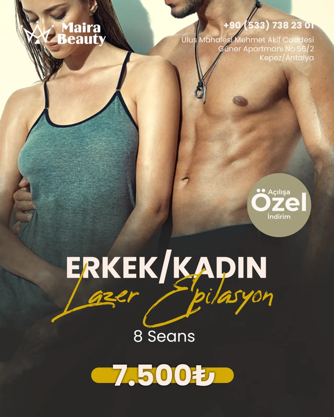 Maira Beauty — Tasarım kapsamında üretilen görsel 1
