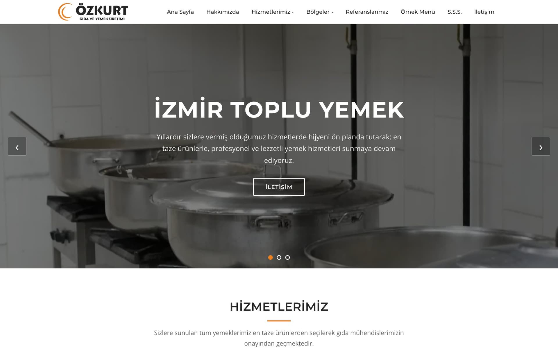 Özkurt Gıda — Toplu yemek & catering projesi