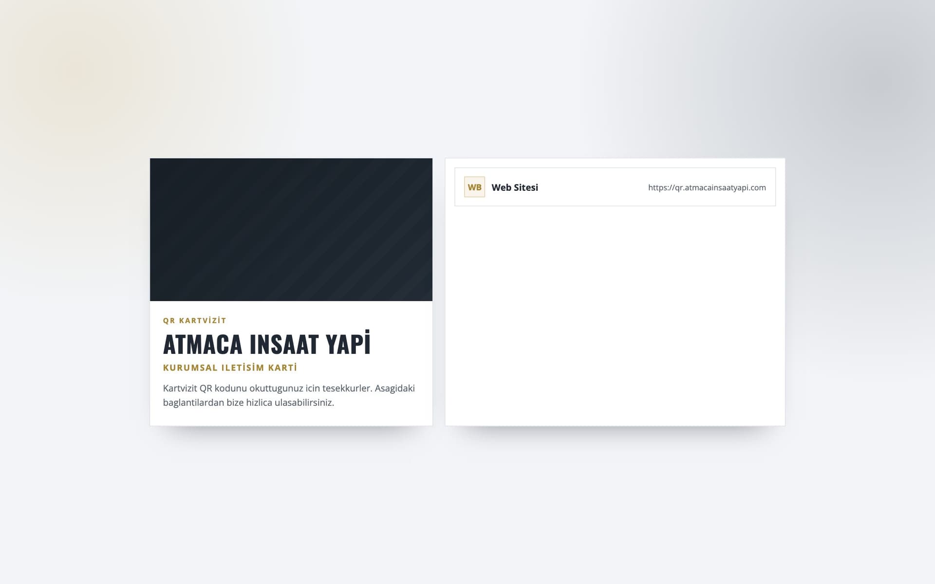 Atmaca İnşaat Yapı — Web & Özel Yazılım kapsamında üretilen görsel 1
